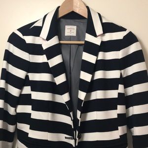 Navy Blue Striped Blazer by Gap